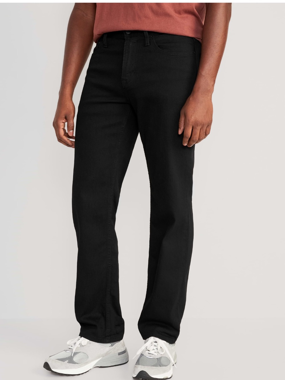 NWT - Old Navy - Men's Black Jeans - Classic Straight Fit - Picture 6 of 10